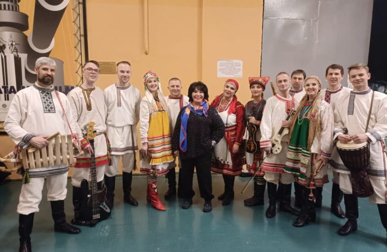 Во время съёмок программы «Страна талантов»