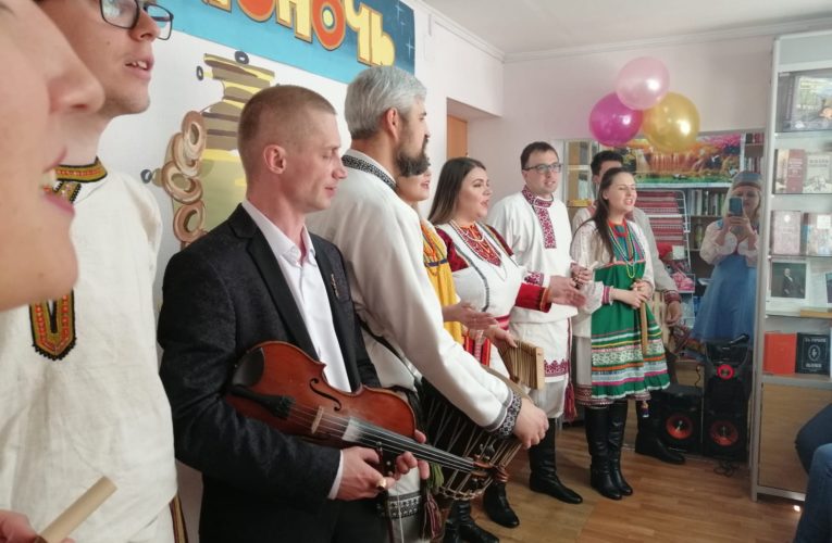 Торама на ежегодной акции «Библионочь»